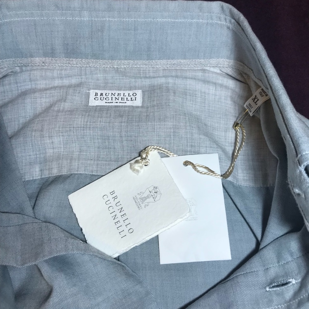 Brunello Cucinelli Mens Longsleeve Shirt XL
